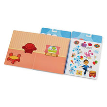 Load image into Gallery viewer, Melissa &amp; Doug Blues Clues &amp; You Reusable Sticker Pad - Places Blue Loves
