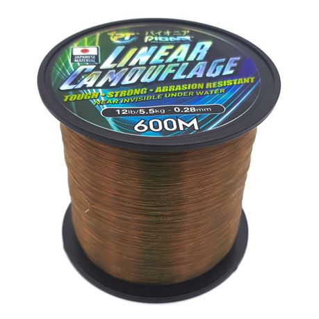 Pioneer Linear Camouflage 12lb/5,5kg Fishing Line