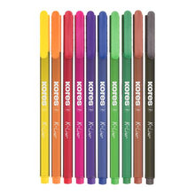 Load image into Gallery viewer, Kores K-liner Triangular Fineliners (Wallet of 10)
