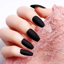 Load image into Gallery viewer, Black False Nails - 100 Pieces
