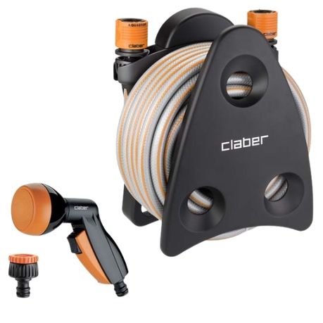 Claber - Hose Reel with Mini Garden Hose (10m) and Gardening Accessories Buy Online in Zimbabwe thedailysale.shop