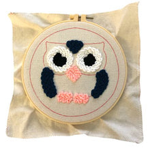 Load image into Gallery viewer, Owl - Punch Needle Embroidery Wool Art DIY Craft Kit Tapestry
