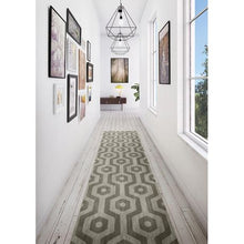 Load image into Gallery viewer, Rugs Original Opus Rug - Taupe Honeycombe (80x400)

