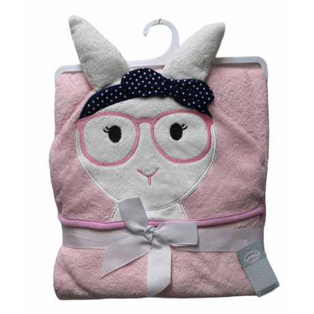 Hooded Towel 100% Cotton Bunny Buy Online in Zimbabwe thedailysale.shop