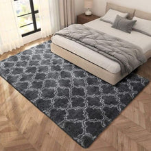 Load image into Gallery viewer, Light Rug Shaggy Fluffy Carpets(Dark Grey)
