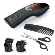 Load image into Gallery viewer, Beurer Hair Clippers Battery &amp; Mains Operation with 2 Attachments HR 5000
