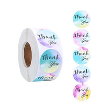 Load image into Gallery viewer, Stickers - Thank you Stickers - Pastel Colors
