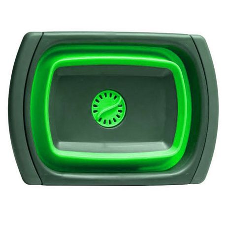 Foldable Flexible Washing Basin-Green Buy Online in Zimbabwe thedailysale.shop