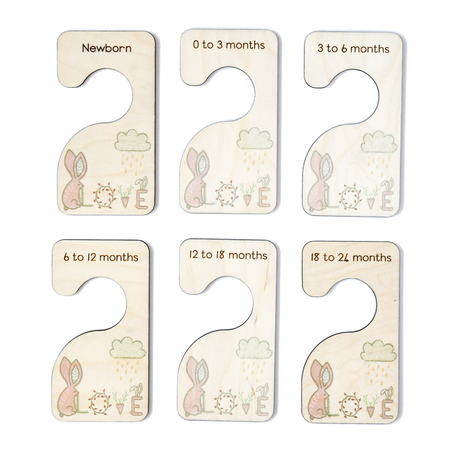 Nectar and Ink - Baby Closet Dividers - Love - English Buy Online in Zimbabwe thedailysale.shop