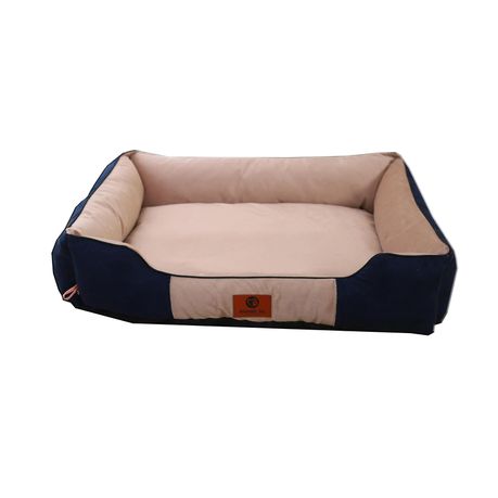 Animals Inc. Luxury Suede Bed | Royal Blue | Medium Buy Online in Zimbabwe thedailysale.shop