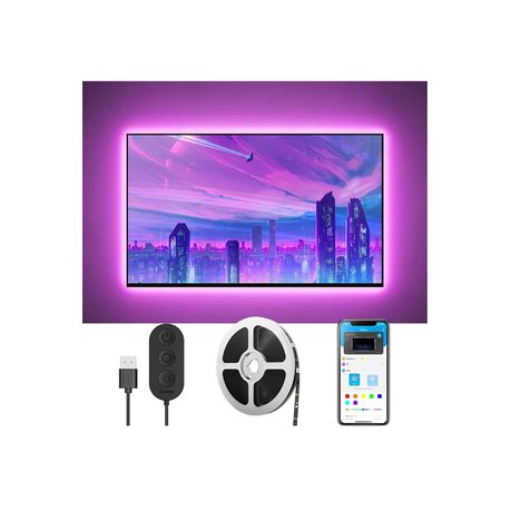 Govee - 3M RGB LED TV Backlight - Music sync, 64+ Scene Modes, USB Powered Buy Online in Zimbabwe thedailysale.shop