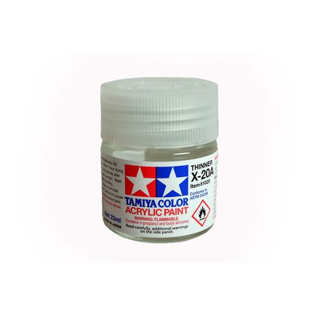 Tamiya X-20A Thinner (23ml) Acrylic - Clear Buy Online in Zimbabwe thedailysale.shop