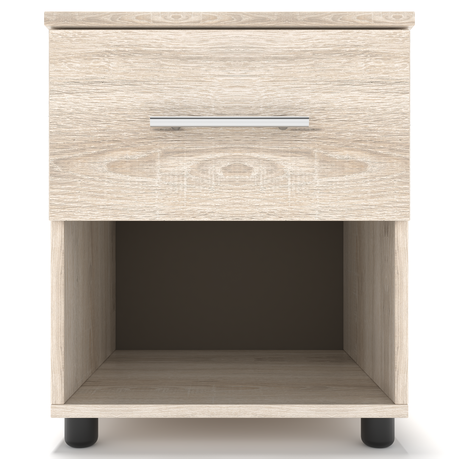 BAM! One Drawer Pedestal/Nightstand - Esperanza Oak Buy Online in Zimbabwe thedailysale.shop