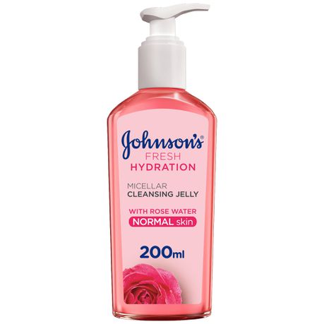 Johnson's Facial Cleanser, Fresh Hydration, Normal Skin, 200ml Buy Online in Zimbabwe thedailysale.shop