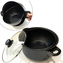 Load image into Gallery viewer, Pasta Pot With Built-In Strainer KA-POT
