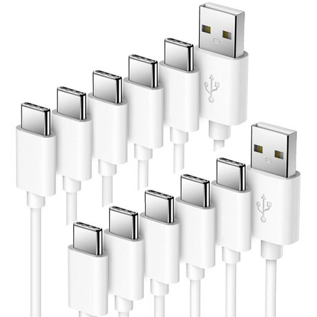 World Choice USB Type C Charging & Data Cable for Type C Devices pack of 5 Buy Online in Zimbabwe thedailysale.shop