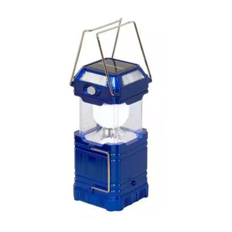 Foldable Multiple Colourful LED Lights Camping Lantern Blue Buy Online in Zimbabwe thedailysale.shop