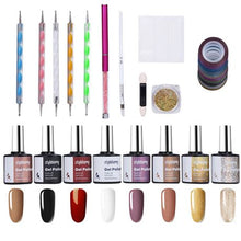 Load image into Gallery viewer, Styleberry Nail Art Gel Polish Set – Leopard Collection
