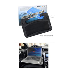 Load image into Gallery viewer, Car steering wheel work desk lunch tray multifunctional
