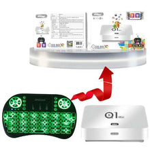 Load image into Gallery viewer, Andowl QX1 6K 2Gb 16Gb android TV Box with wireless Keyboard
