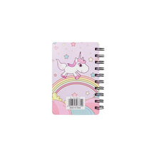 Load image into Gallery viewer, Quest Unicorn Spiral Notebook - Lilac
