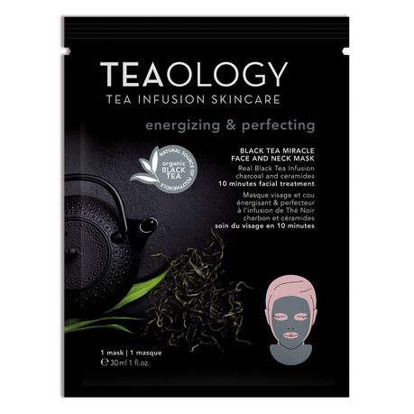 Teaology Black Tea Miracle Face and Neck Mask30ml Buy Online in Zimbabwe thedailysale.shop