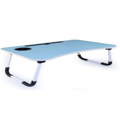 Fold-able Portable Mini Laptop Table-Blue Buy Online in Zimbabwe thedailysale.shop