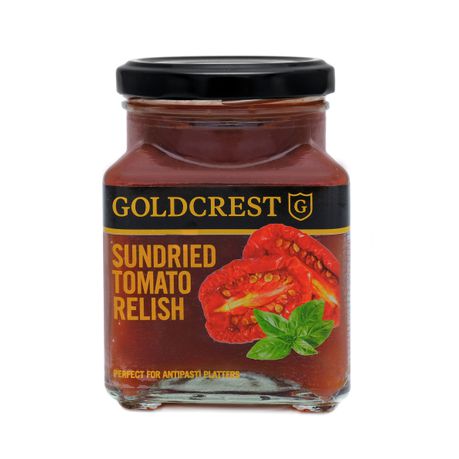 Goldcrest Sundried Tomato Relish 230g Buy Online in Zimbabwe thedailysale.shop