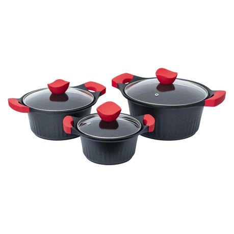 Wonderchef Cookware - EasyGrip 6 Piece Buy Online in Zimbabwe thedailysale.shop