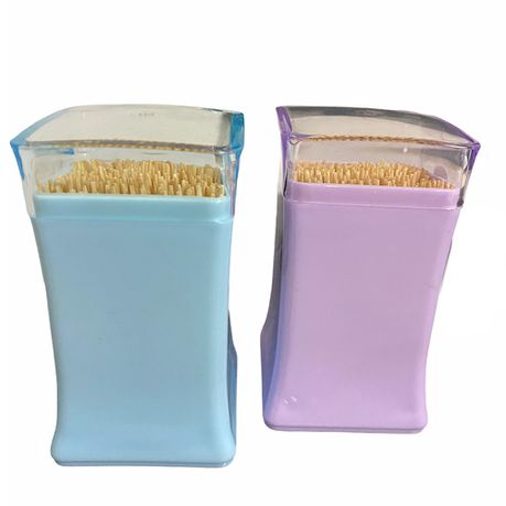 Bamboo Toothpics 300's Dispenser x 10 Pack Buy Online in Zimbabwe thedailysale.shop