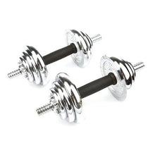 Load image into Gallery viewer, York 20kg Chrome Dumbbell Set

