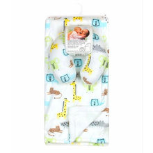 Load image into Gallery viewer, Baby Blanket And Travel Pillow - Animals
