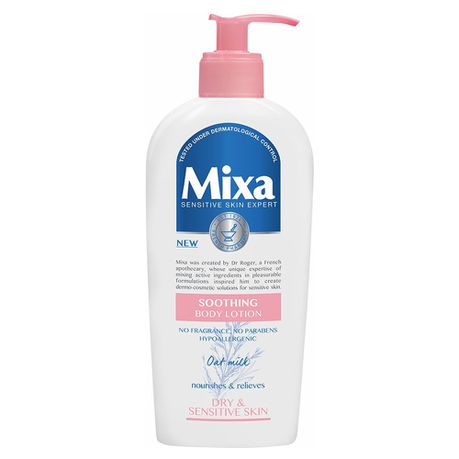 Mixa Body Lotion - Soothing Oat Milk 250ml Buy Online in Zimbabwe thedailysale.shop