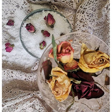 Load image into Gallery viewer, Epsom Salt, Essential Oil Bath Soak (Rose, Sweet Basil and Bergamot)
