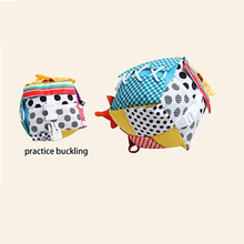 Load image into Gallery viewer, Baby Toddler Learn to Dress Cube
