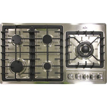 Load image into Gallery viewer, Alva - 90Cm 5 Burner Gas Hob - Stainless Steel
