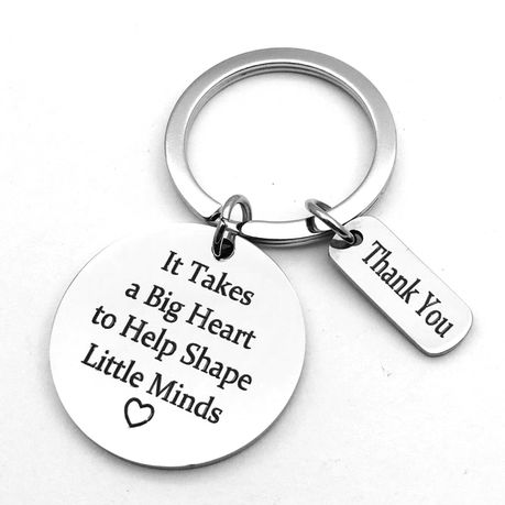 Teacher keyring-It takes a big heart to help shape little minds Buy Online in Zimbabwe thedailysale.shop