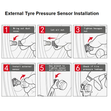 Load image into Gallery viewer, Tyre Pressure Monitoring System - Dashboard Mounted

