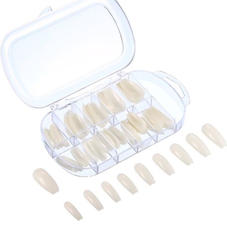 False Pre-Cut Nail Tips 100 Pieces