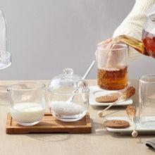 Load image into Gallery viewer, Leonardo Sugar Bowls with Lids in Clear Glass DELIGHT 220ml – Set of 6
