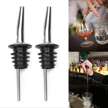 Load image into Gallery viewer, Free Flow Metal Liquid Bottle Pourers
