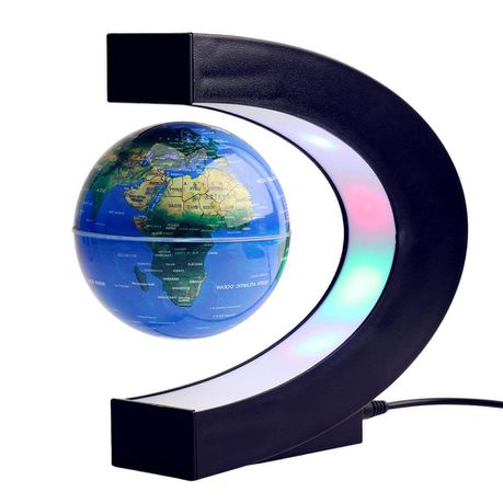 Table Lamp - Magnetic Levitating Globe C-Shaped Buy Online in Zimbabwe thedailysale.shop
