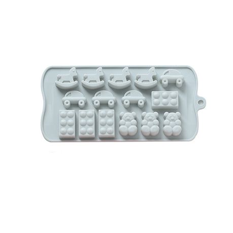 iKids 15 Childhood Baby Food DIY Silicone Mold for Chocolate, Candy, Gummy Buy Online in Zimbabwe thedailysale.shop