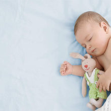 Load image into Gallery viewer, FYLO Fitted Sheet Compatible with Chicco Next 2 Me 100% Cotton - Blue
