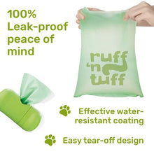 Load image into Gallery viewer, Ruff ‘n Tuff Premium Biodegradable Dog Poop Bags With Dispenser (240 bags)
