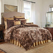 Load image into Gallery viewer, Wonder Trend Faux Fur Luxury Mink Thermal Heat Blanket Throw Chocolate
