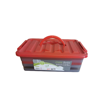 3.8L Plastic Container Box with Lid and Divider Storage Buy Online in Zimbabwe thedailysale.shop