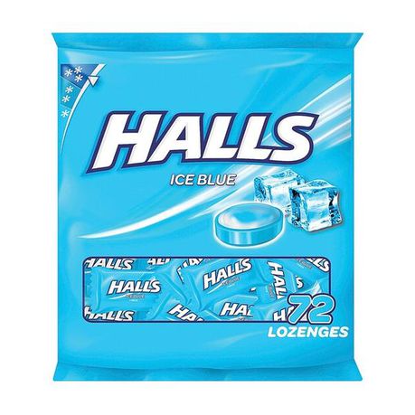 Halls Ice Blue - Packet of 72 Buy Online in Zimbabwe thedailysale.shop