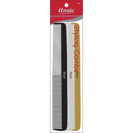 Annie - Styling Comb Asst Color - 6 Pack