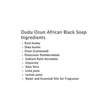 Load image into Gallery viewer, Dudu-Osun African Black Soap (Pack of 12)
